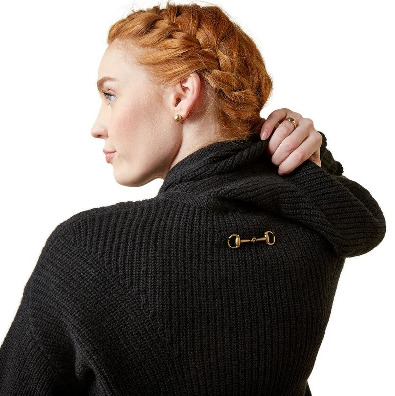 Sweater Ariat Los Altos W24 Black Ladies [:extra Small]