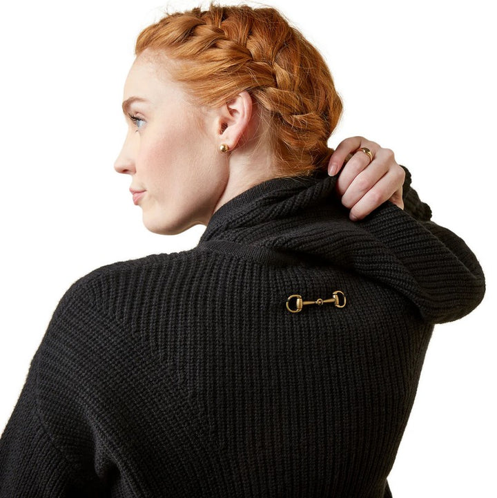 Sweater Ariat Los Altos W24 Black Ladies [:extra Small]