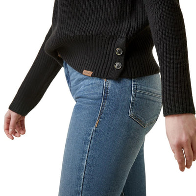 Sweater Ariat Los Altos W24 Black Ladies [:extra Small]