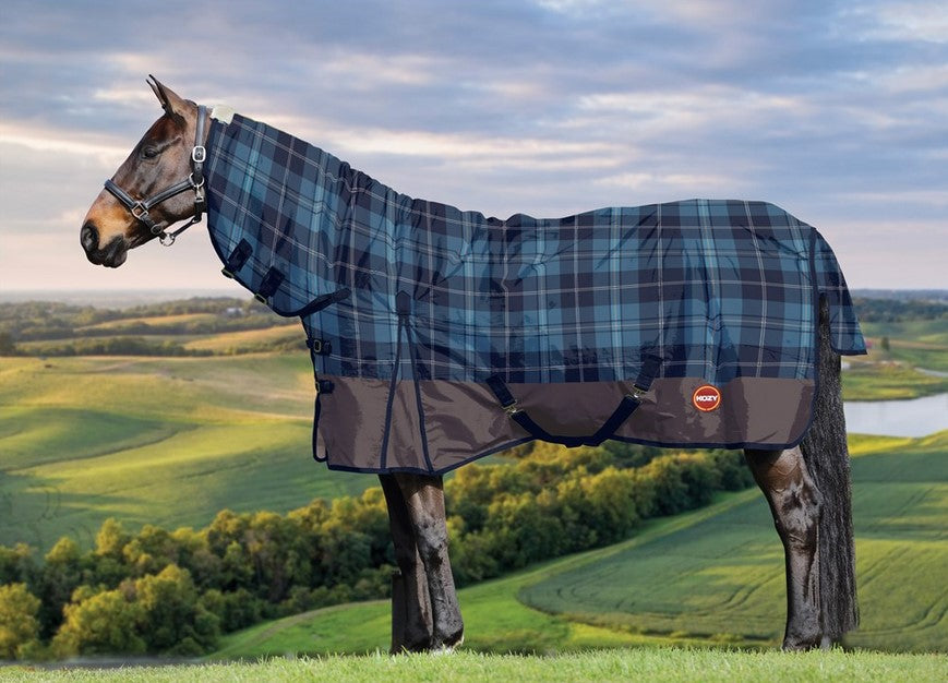 Kozy Tartan Combo 1200d 250gm Fill Blue [:5'6"]