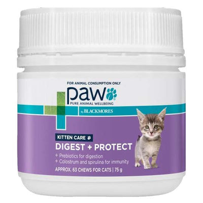 Paw Digest & Protect Kitten Care 63 Chews