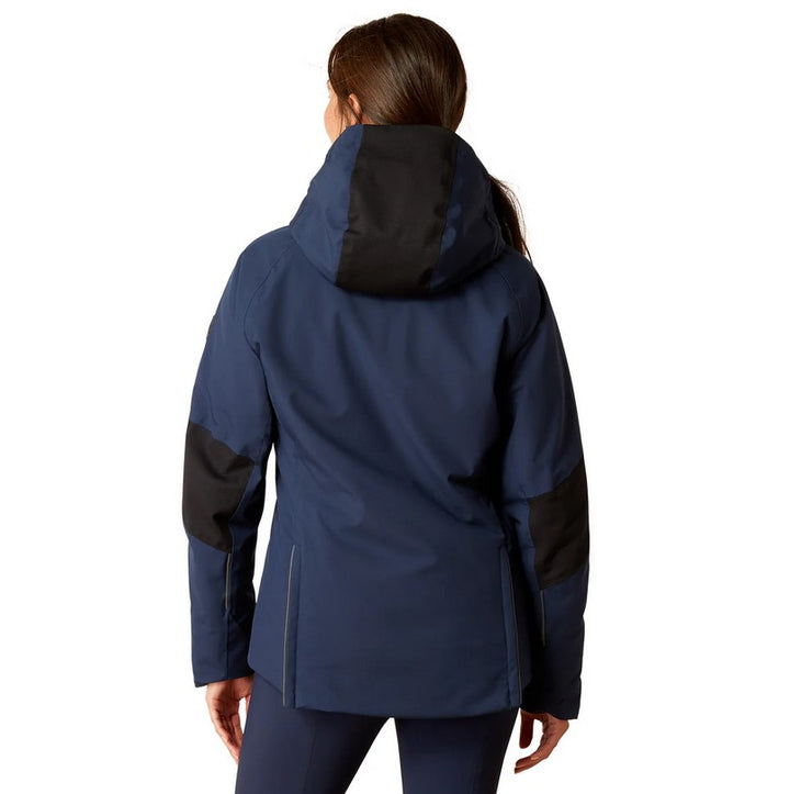 Jacket Ariat Valor H20 W24 Navy Colorblock Ladies [:small]