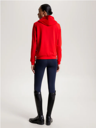 Hoodie Tommy Hilfiger Greenwich Graphic Fierce Red Ladies [:small]