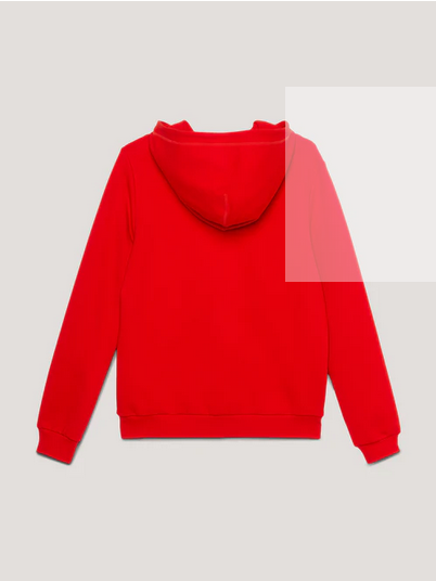 Hoodie Tommy Hilfiger Greenwich Graphic Fierce Red Ladies [:small]