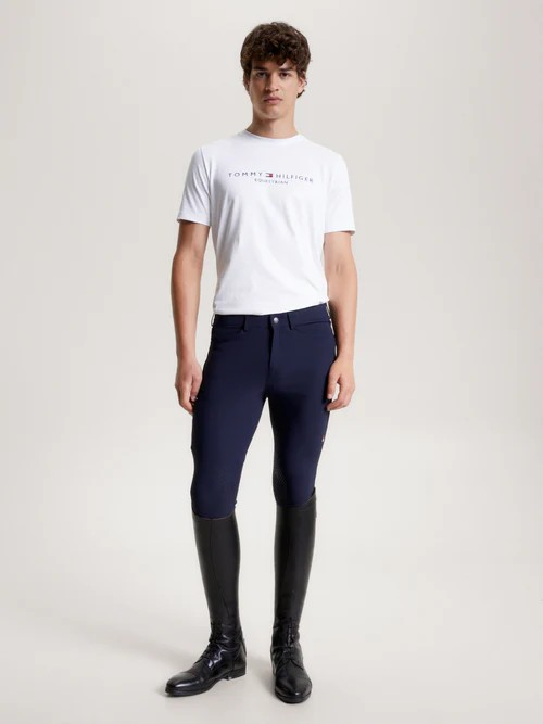 Tee Shirt Tommy Hilfiger Williamsburg Graphic Short Sleeve Optic White Mens [:medium]