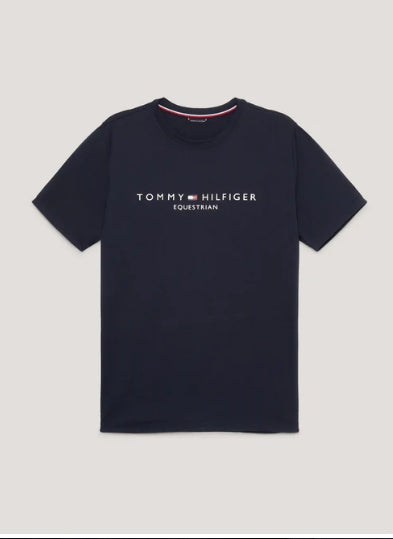 Tee Shirt Tommy Hilfiger Williamsburg Graphic Short Sleeve Desert Sky Mens [:large]