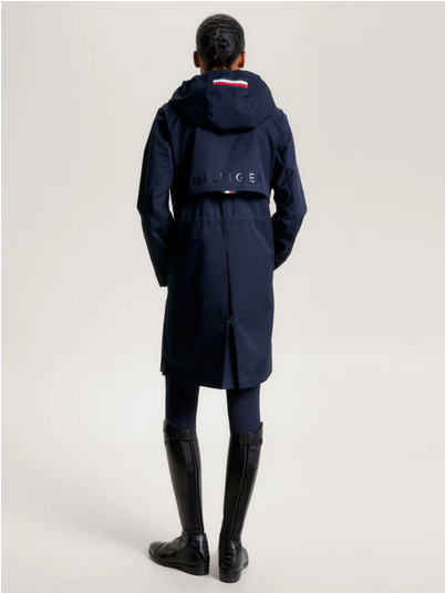 Jacket Tommy Hilfiger Washington Long Rain Desert Sky Ladies [:large]