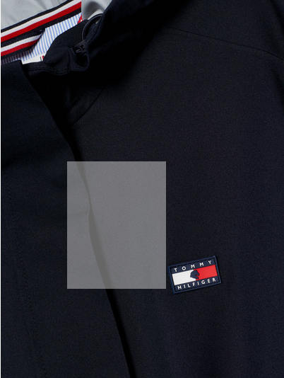 Jacket Tommy Hilfiger Washington Long Rain Desert Sky Ladies [:large]
