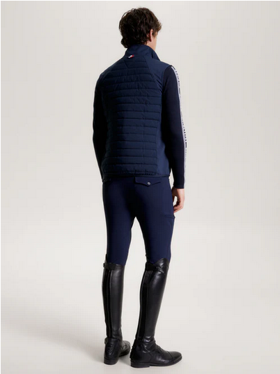 Vest Tommy Hilfiger Gramercy Insulated Hybrid Vest Desert Sky Mens [:medium]
