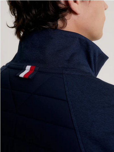 Vest Tommy Hilfiger Gramercy Insulated Hybrid Vest Desert Sky Mens [:medium]