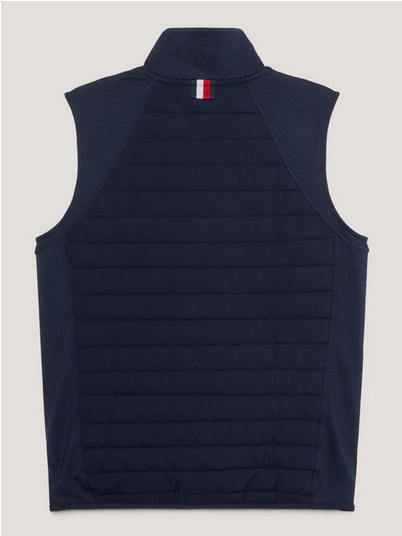 Vest Tommy Hilfiger Gramercy Insulated Hybrid Vest Desert Sky Mens [:medium]