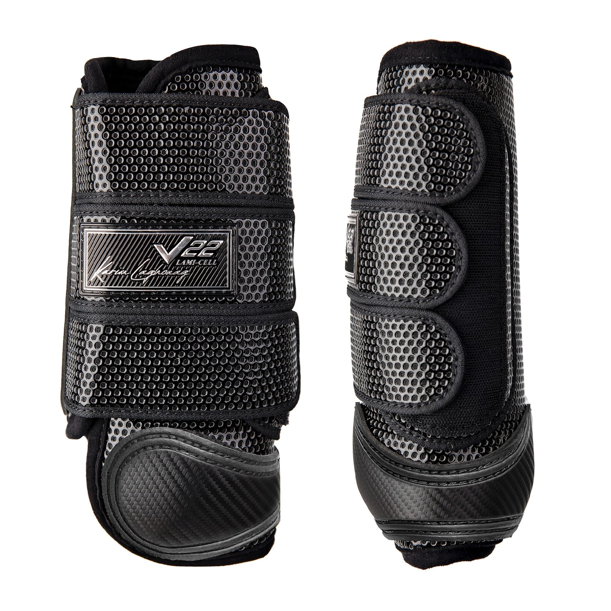 Lami Cell Boot V22 Eventing Front Karim Laghouag Signature Black