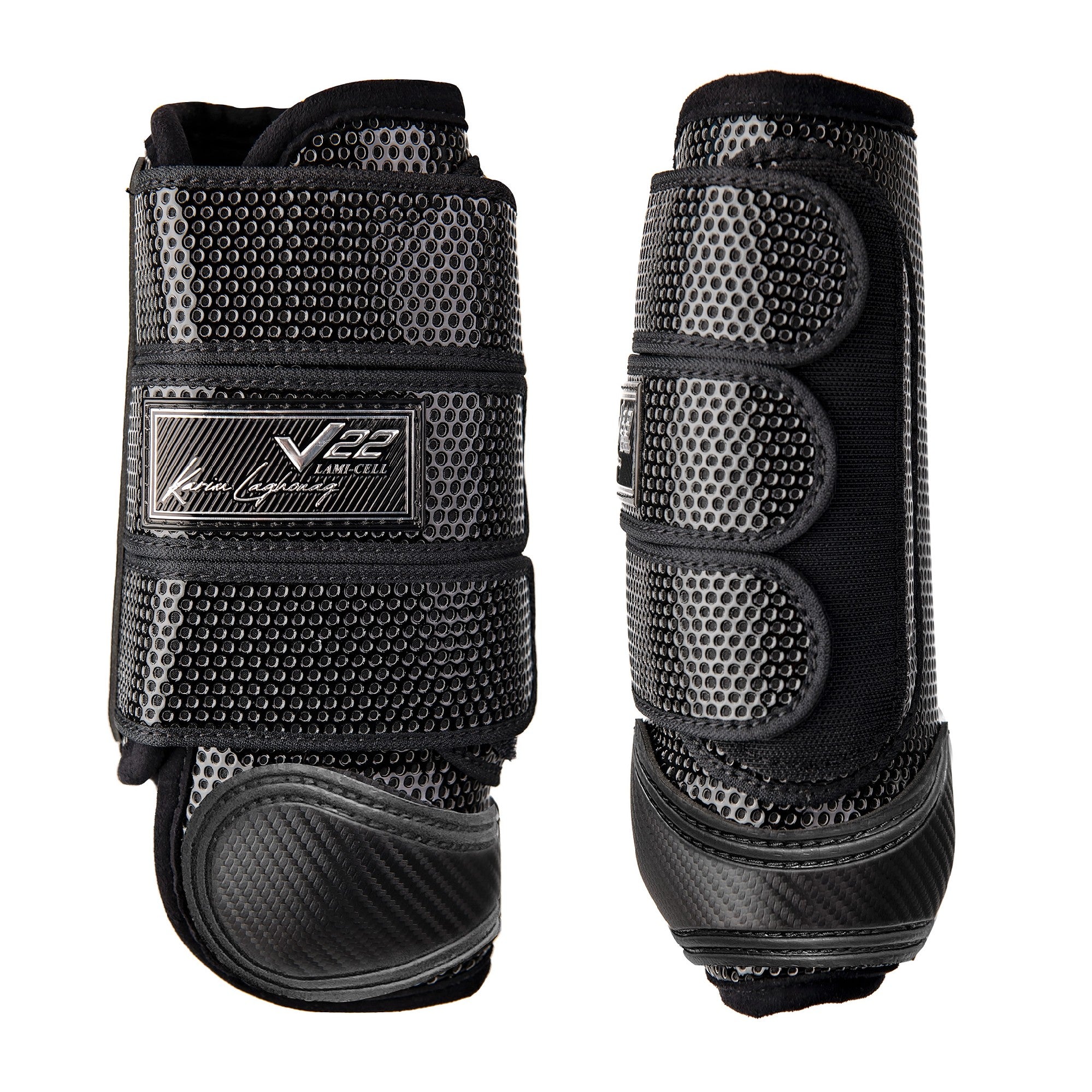 Lami Cell Boot V22 Eventing Front Karim Laghouag Signature Black
