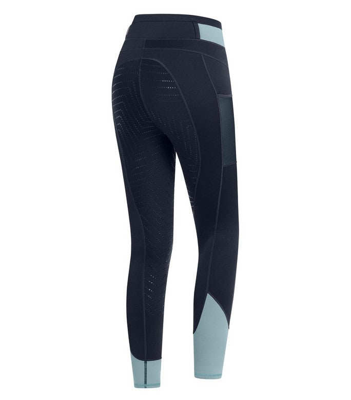 Tights Elt Noemi Riding Leggings Deep Blue & Alpine Blue Ladies [:10/38]