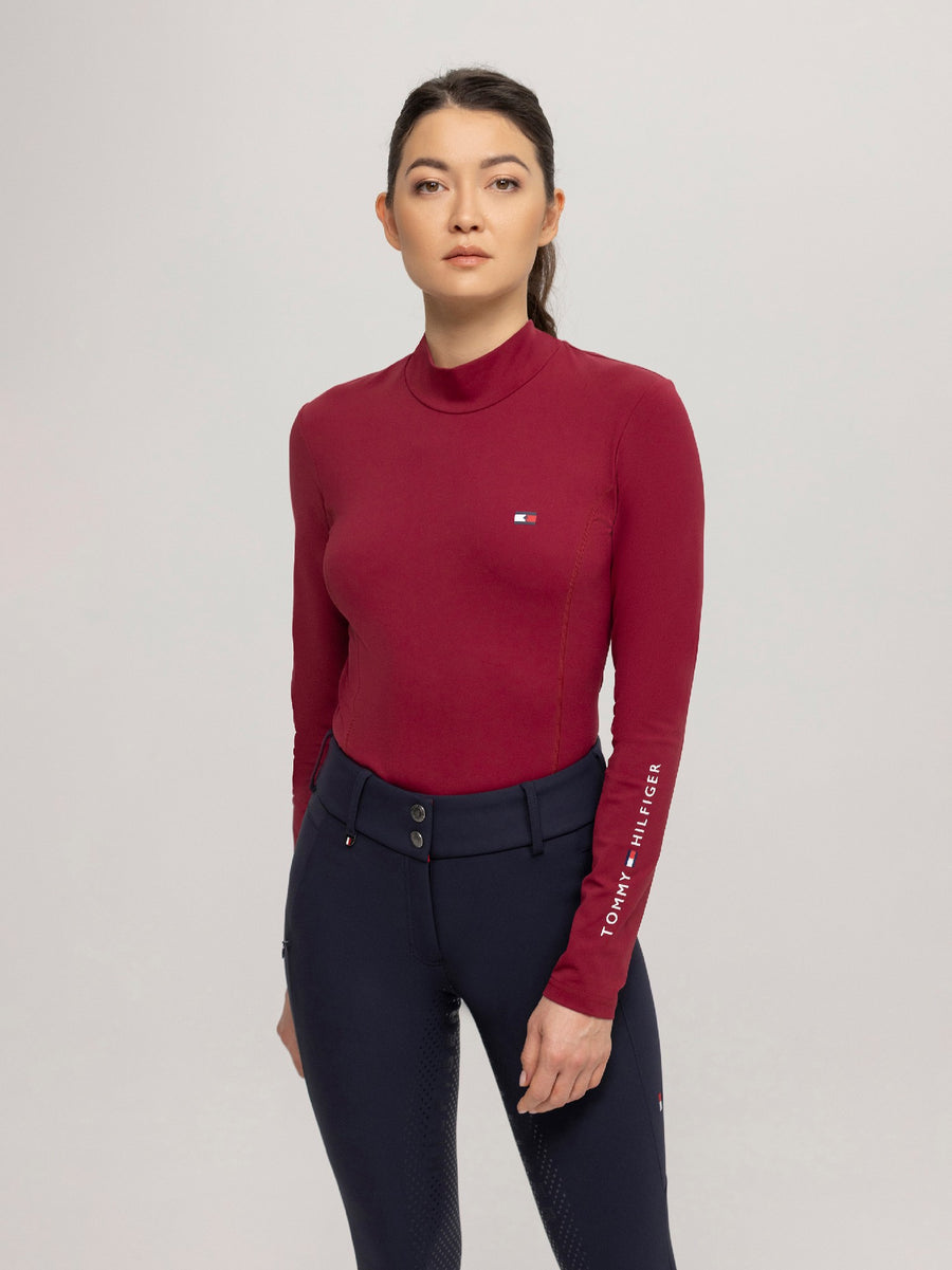 Baselayer Tommy Hilfiger Virginia Long Sleeve Rouge Ladies