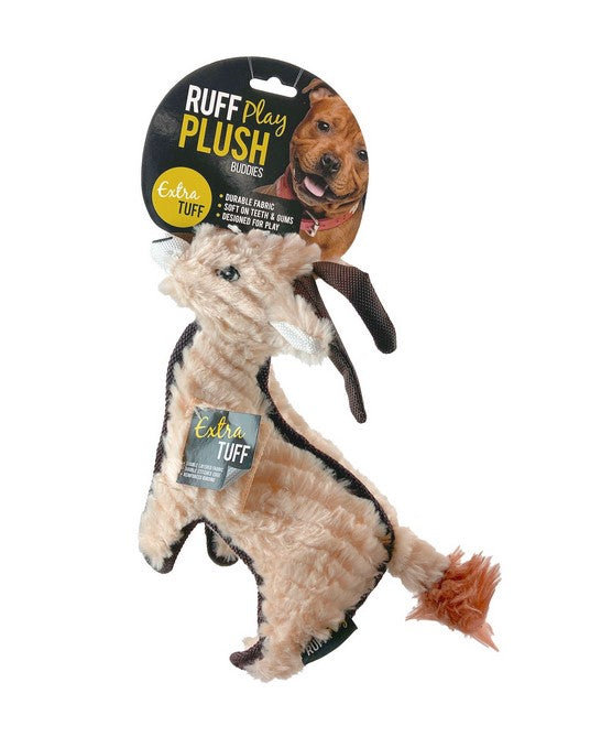 Play Ruff Dog Ruff Play Dog Toy Plush Tuff Antelope