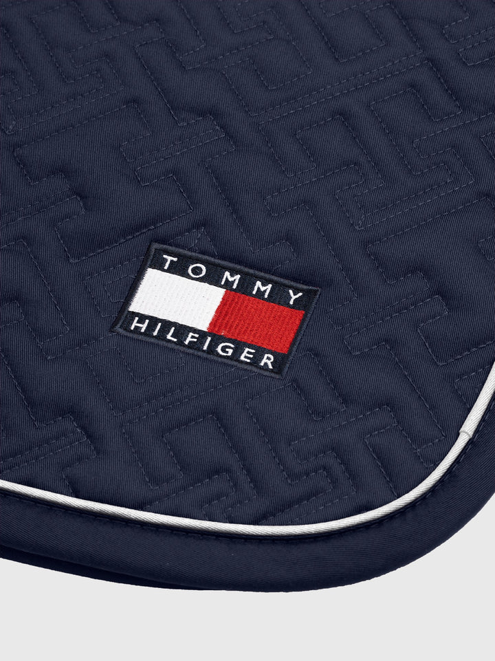Saddlecloth Dressage Tommy Hilfiger Oxford Desert Sky Full