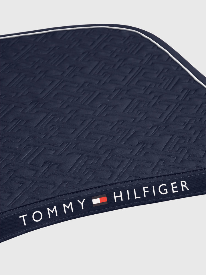 Saddlecloth Dressage Tommy Hilfiger Oxford Desert Sky Full