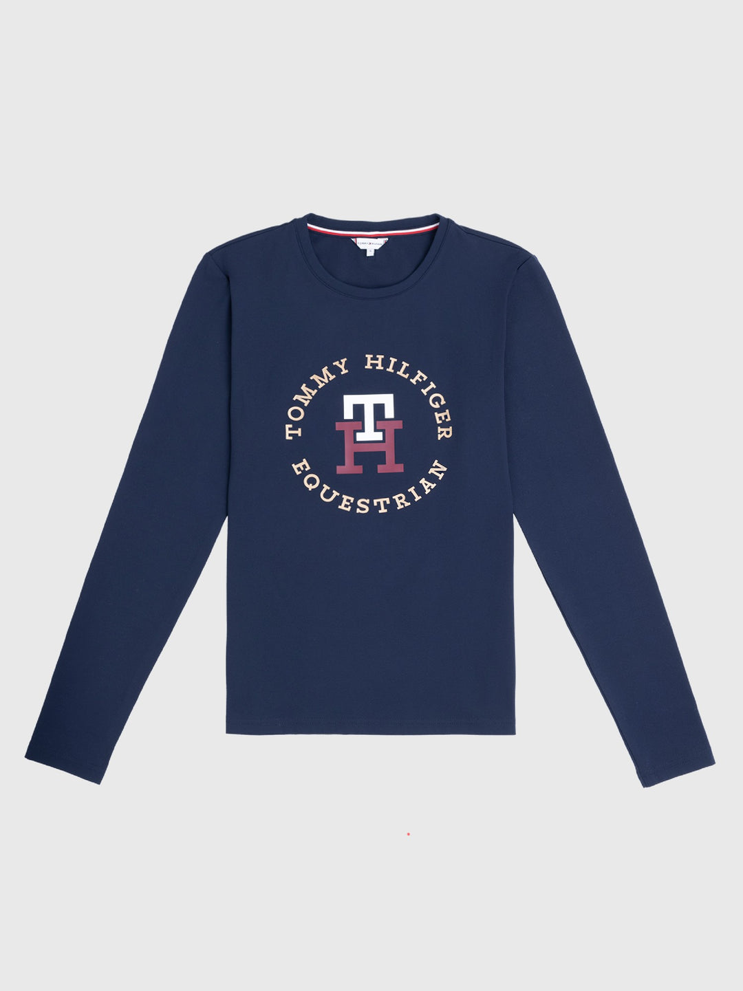 Tee Shirt Tommy Hilfiger Ohio Graphic Long Sleeve Desert Sky Ladies [:small]