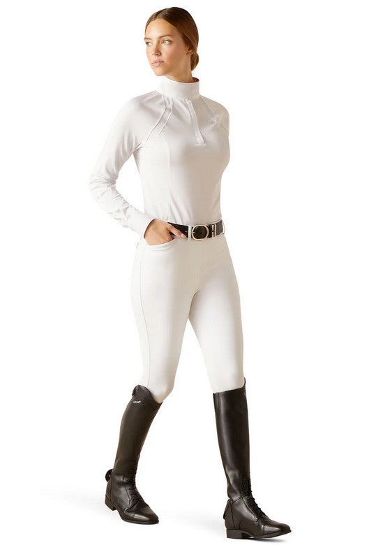 Shirt Show Pro Ariat Sunstopper 3.0 S24 White & Tea Rose Ladies [:small]