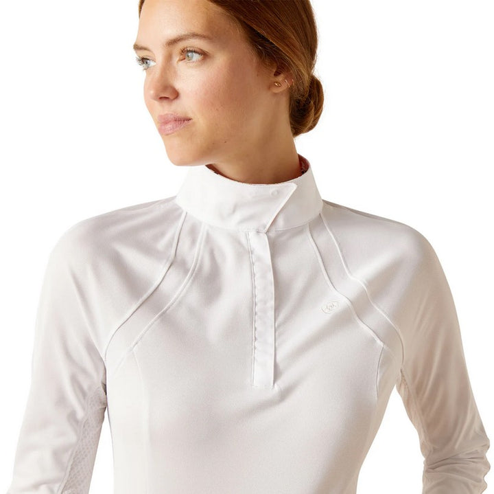 Shirt Show Pro Ariat Sunstopper 3.0 S24 White & Tea Rose Ladies [:small]