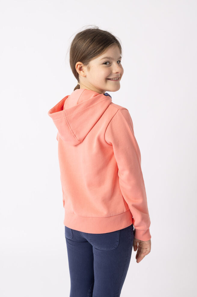 Hoodie Horze Selma S24 Peaches & Cream Junior [:6]