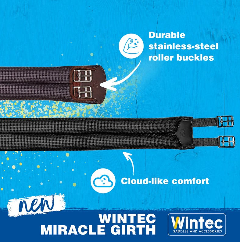 Girth Wintec Miracle Black [:55cm]