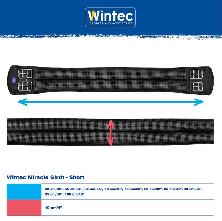 Girth Wintec Miracle Brown [:65cm]