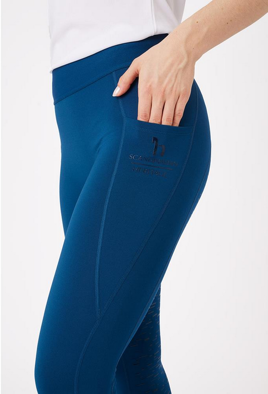 Tights Horze Full Seat Opal Blue Ladies [:36/08]