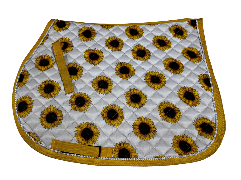 Saddlecloth Sunflower Dressage Yelllow [:full]