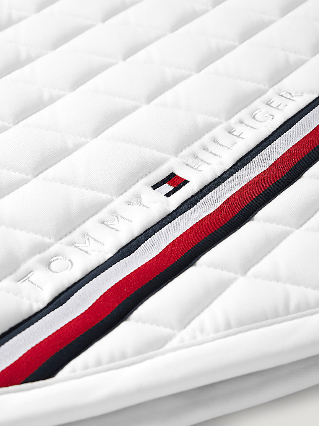 Saddlecloth Dressage Tommy Hilfiger Stanford Optic White Full