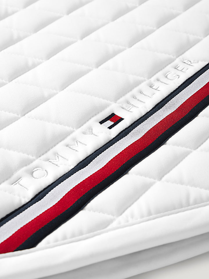 Saddlecloth Dressage Tommy Hilfiger Stanford Optic White Full