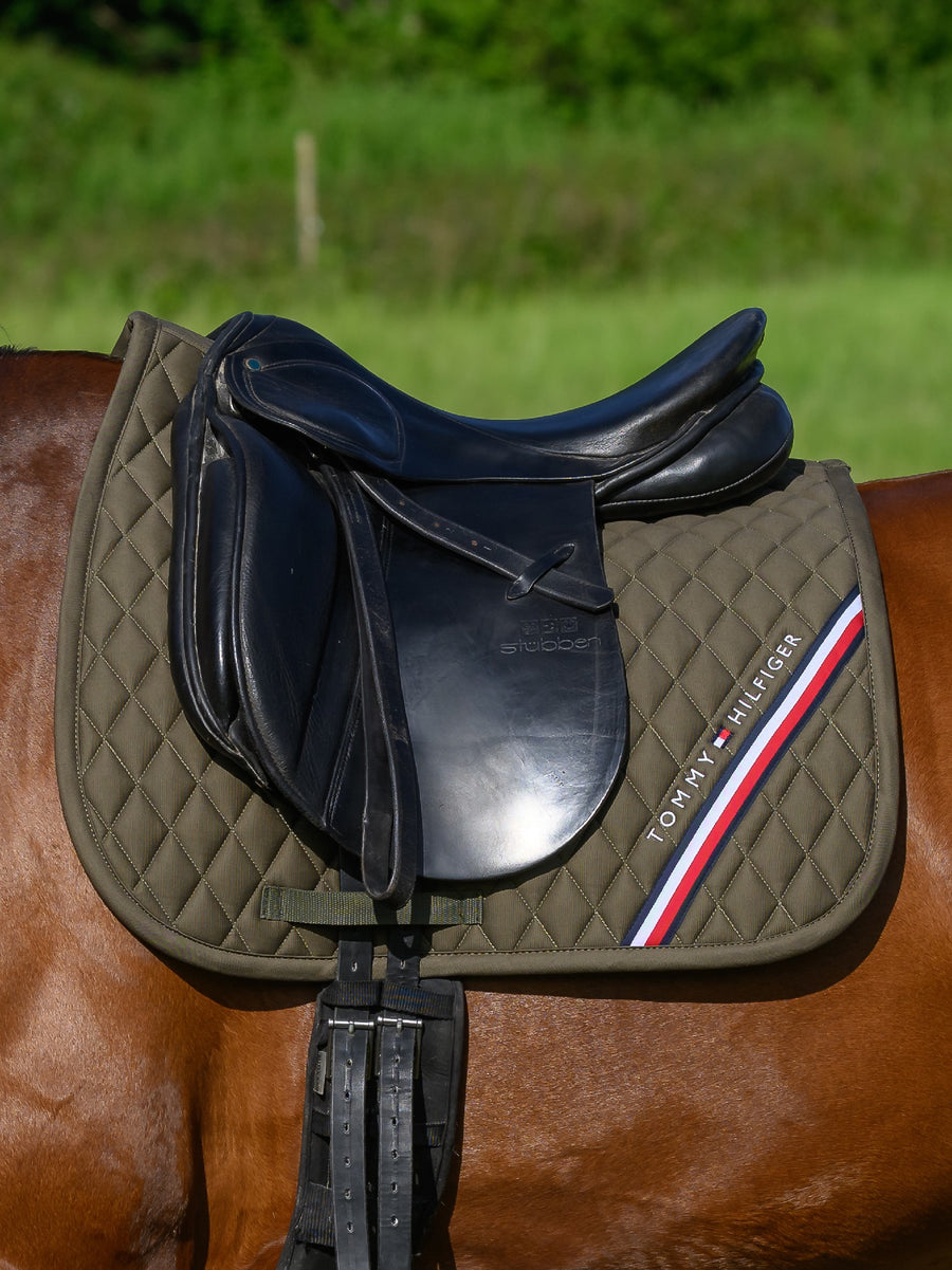 Saddlecloth Dressage Tommy Hilfiger Stanford Utility Olive Full