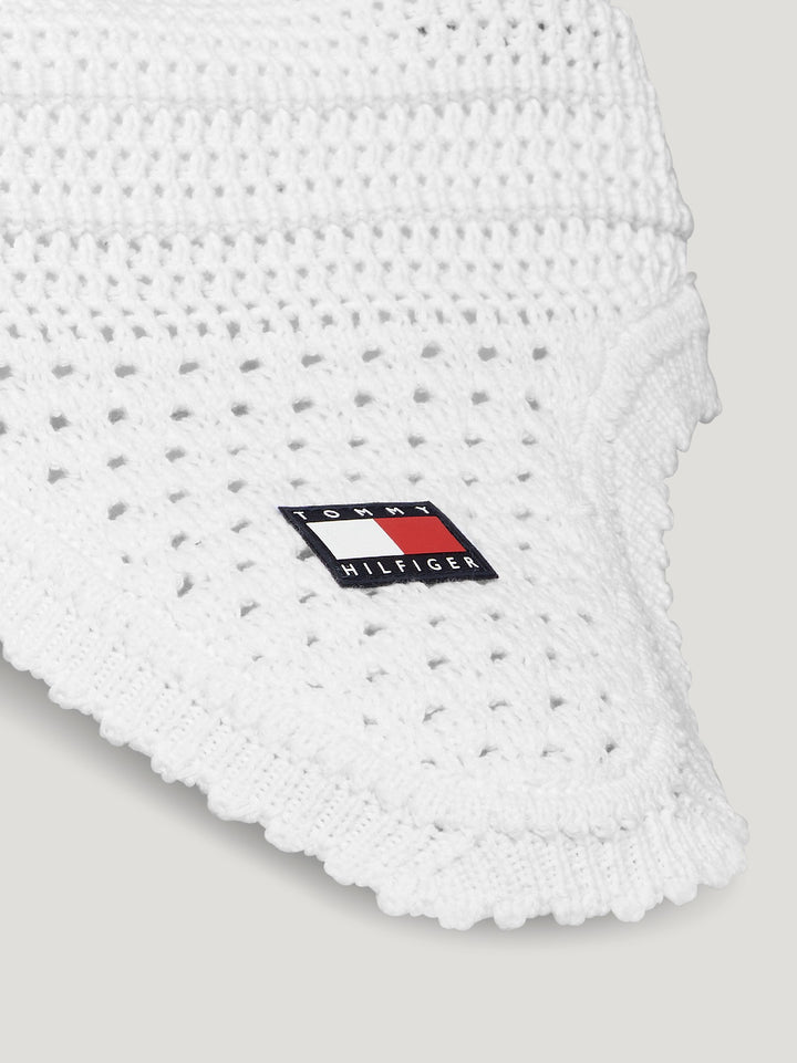 Bonnet  Tommy Hilfiiger Lexington Optic White