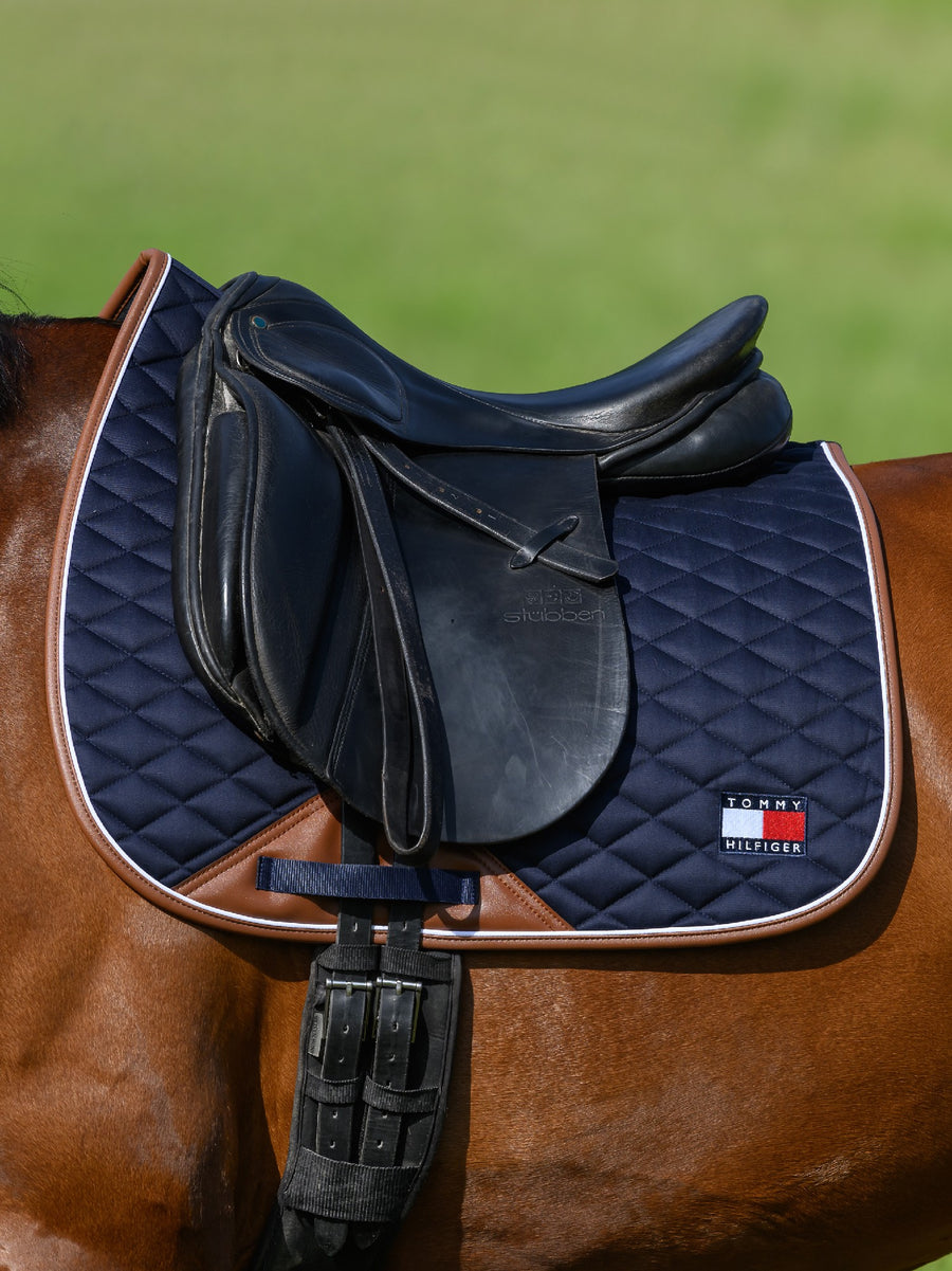Saddlecloth Dressage Tommy Hilfiger Princeton Desert Sky Full