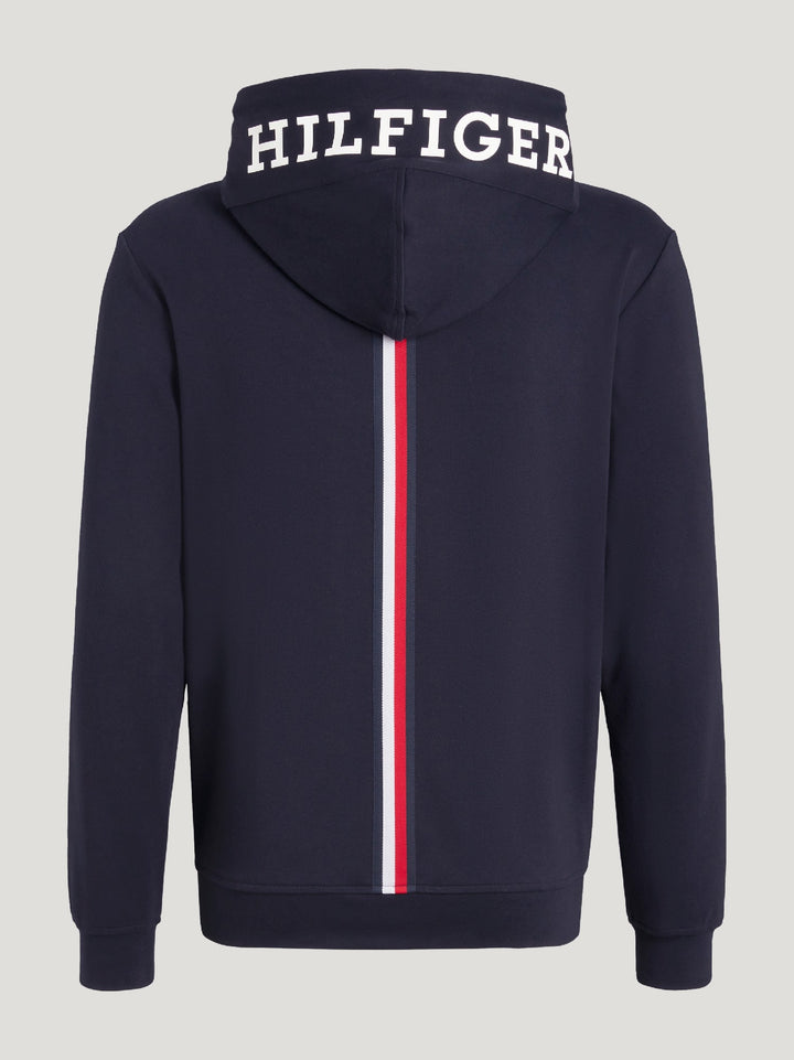 Hoodie Tommy Hilfiger Glenn Zip Up Desert Sky Mens [:medium]