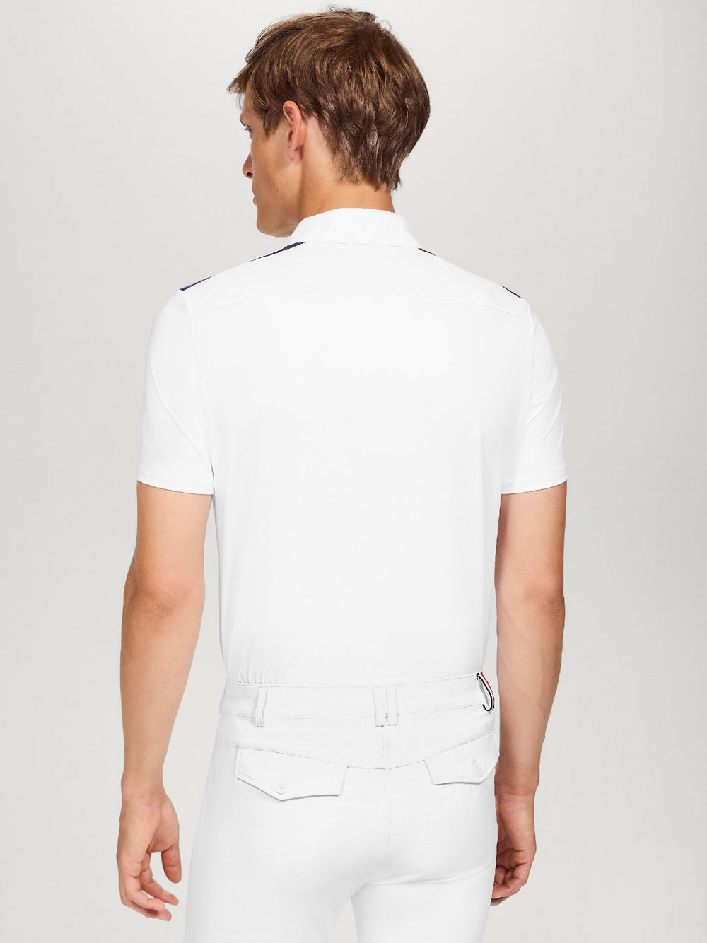 Shirt Show Tommy Hilfiger Hamilton Ss Optic White Mens [:medium]