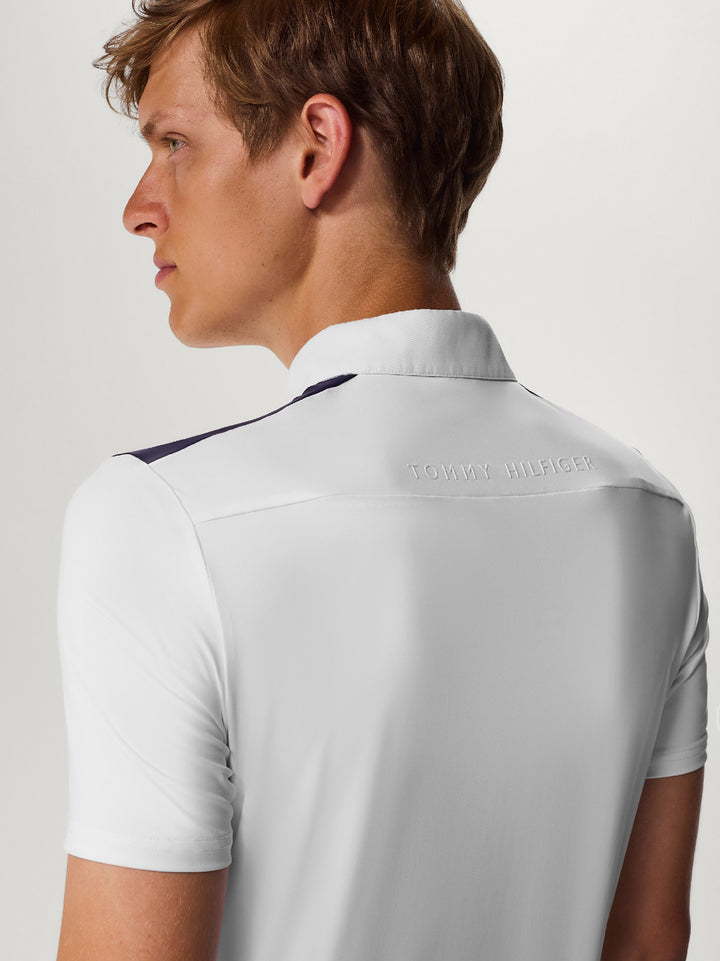 Shirt Show Tommy Hilfiger Hamilton Ss Optic White Mens [:medium]