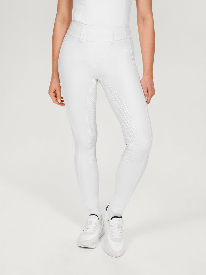 Breeches Tommy Hilfiger Highland Hybrid Full Grip Optic White Ladies [:xs]