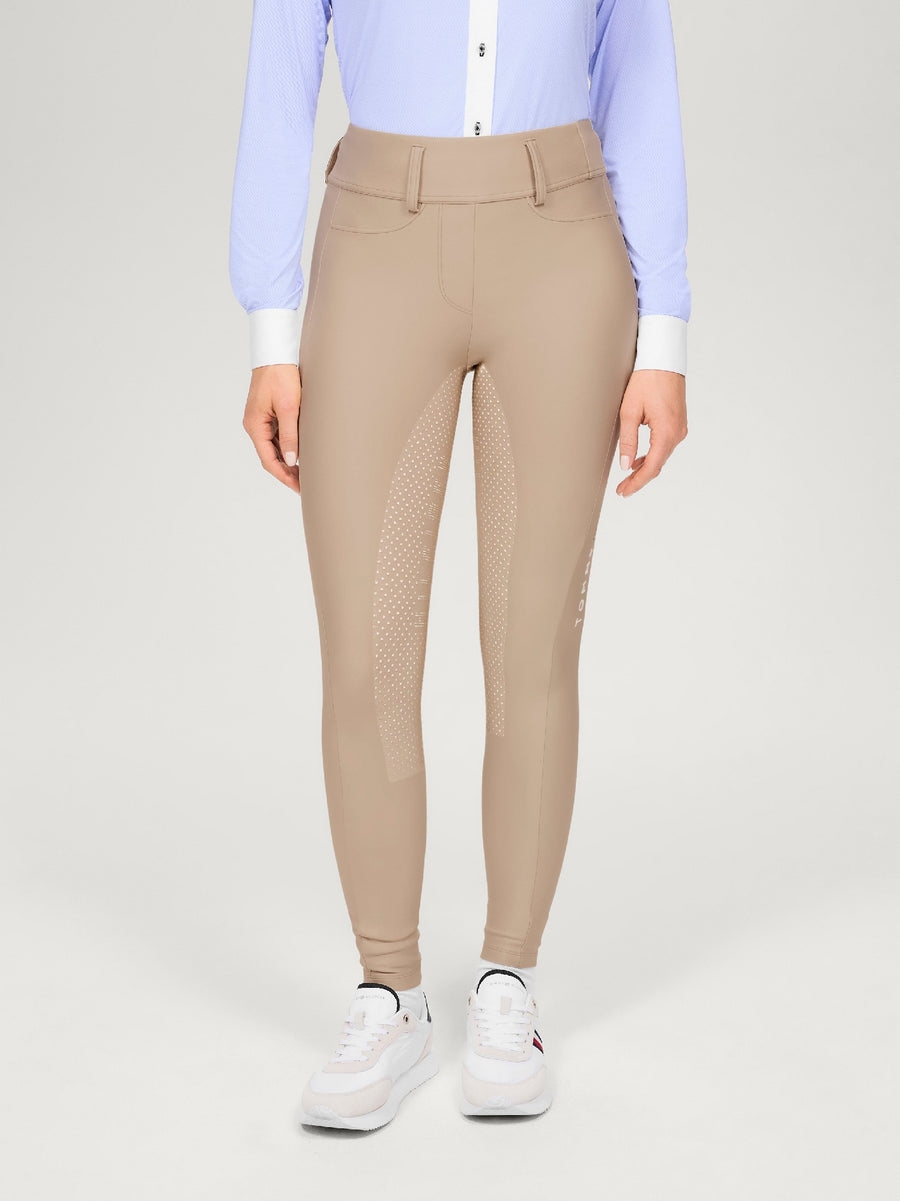 Breeches Tommy Hilfiger Highland Hybrid Full Grip Beige Ladies [:xs]