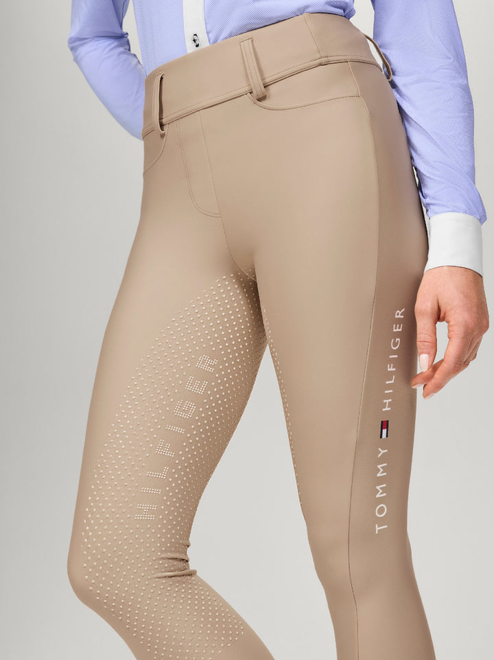 Breeches Tommy Hilfiger Highland Hybrid Full Grip Beige Ladies [:xs]