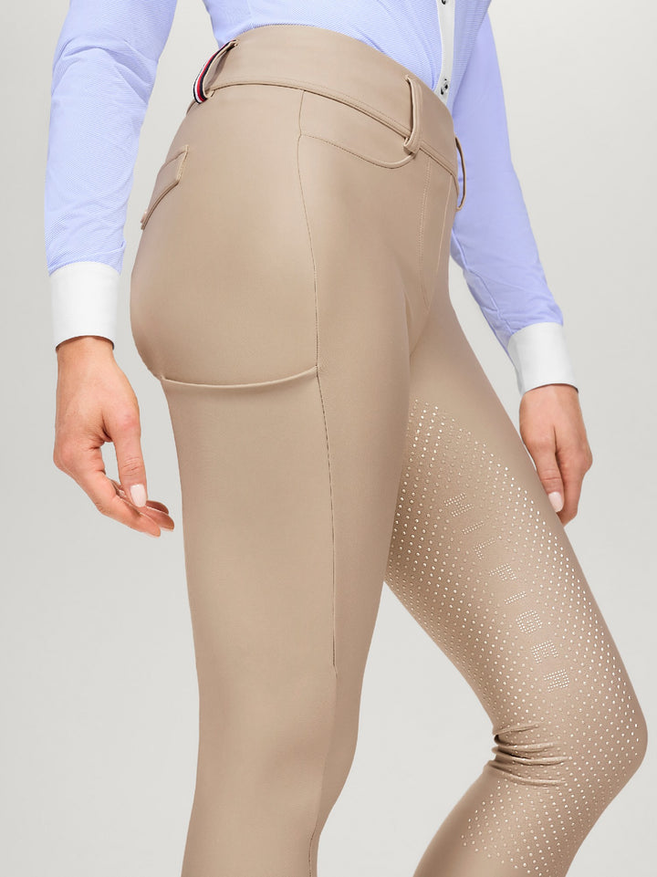 Breeches Tommy Hilfiger Highland Hybrid Full Grip Beige Ladies [:xs]