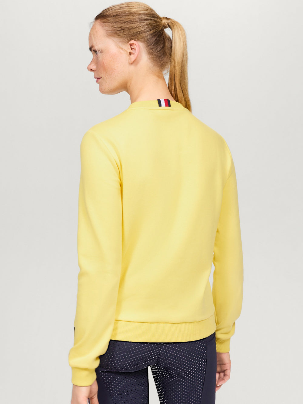 Sweatshirt Tommy Hilfiger Evans Graphic Citronella Ladies [:small]