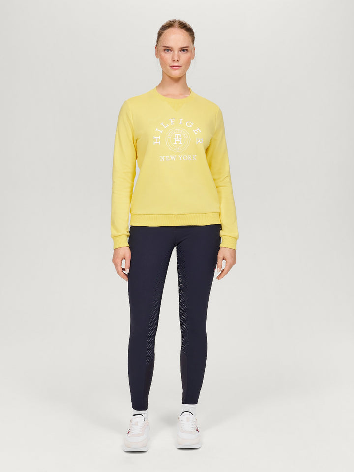 Sweatshirt Tommy Hilfiger Evans Graphic Citronella Ladies [:small]