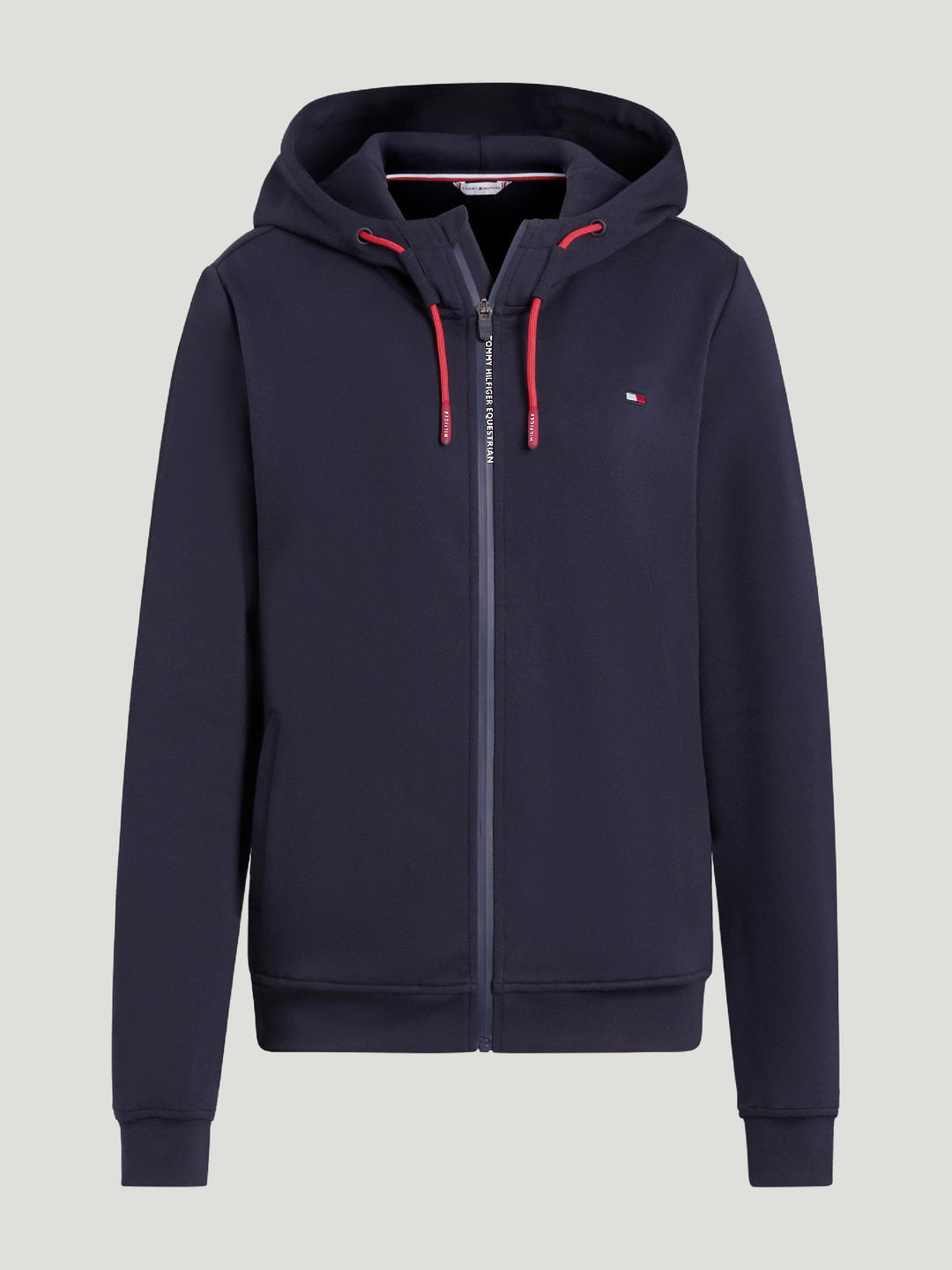 Hoodie Tommy Hilfiger Kingston Zip Up Desert Sky Ladies [:small]