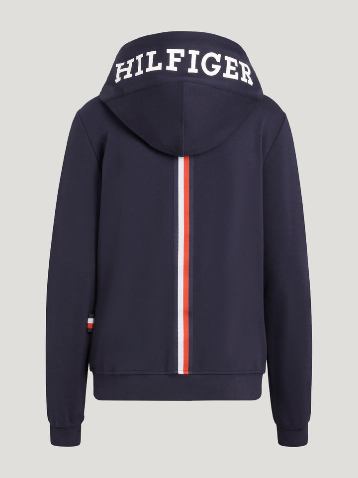 Hoodie Tommy Hilfiger Kingston Zip Up Desert Sky Ladies [:small]
