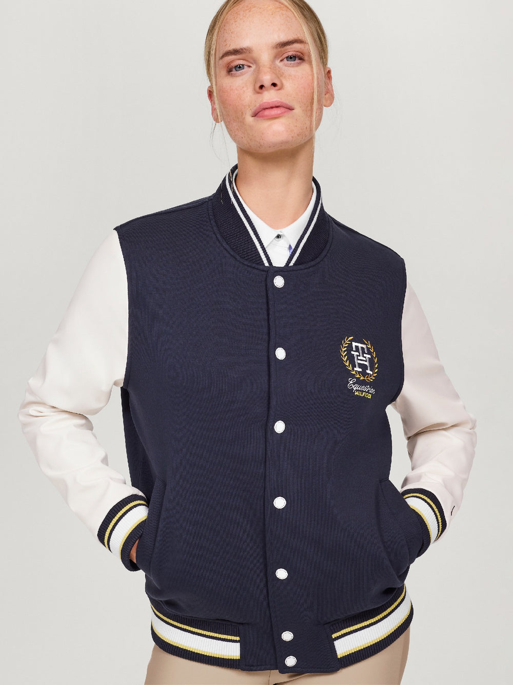 Jacket Tommy Hilfiger Mayfield Varsity Desert Sky Ladies [:small]