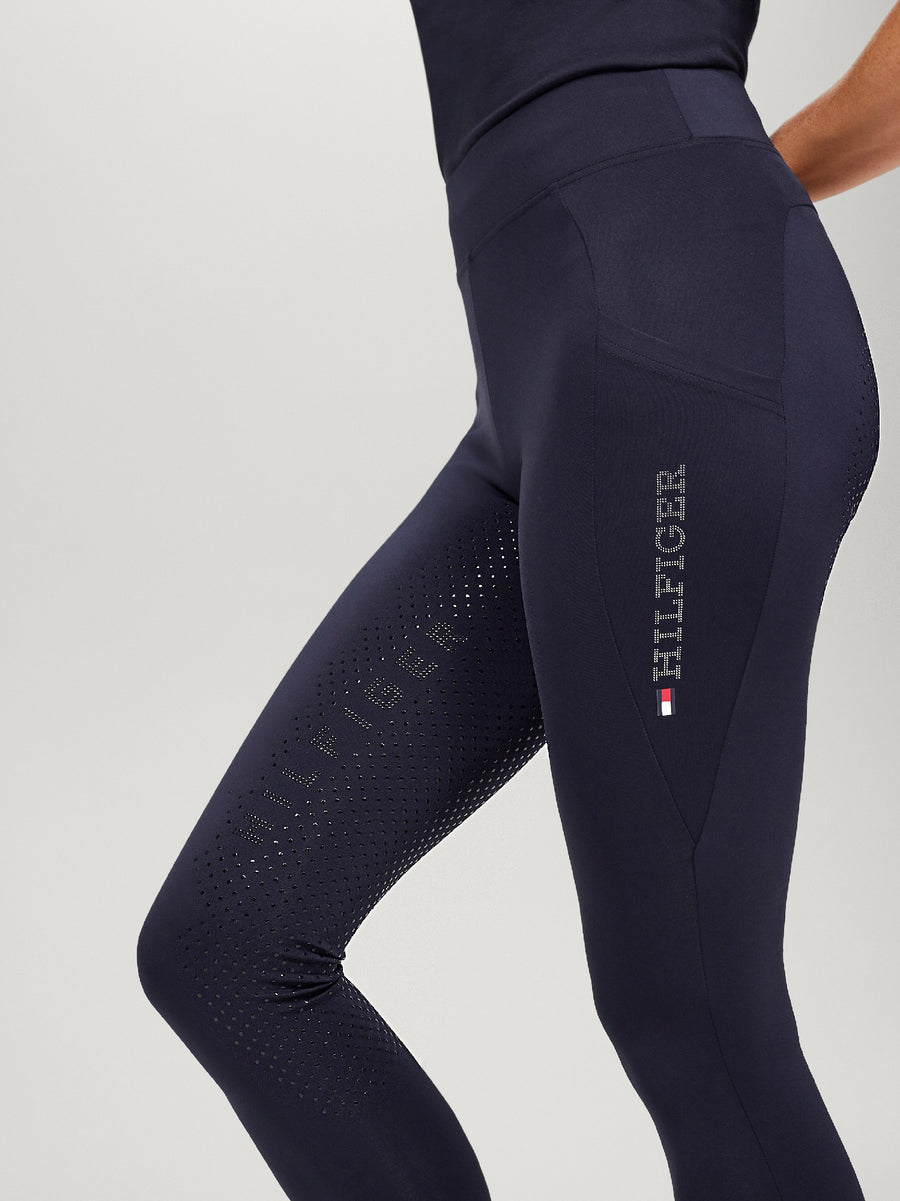 Tights Tommy Hilfiger Amber High Waist Full Grip Desert Sky Ladies [:small]