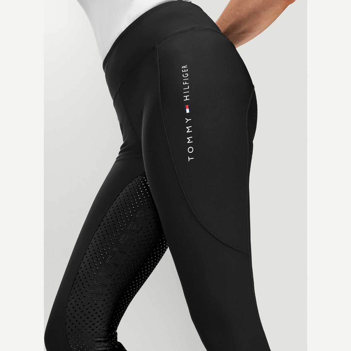Tights Tommy Hilfiger Devon Full Grip Black Ladies [:small]