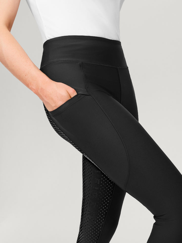 Tights Tommy Hilfiger Devon Full Grip Black Ladies [:small]